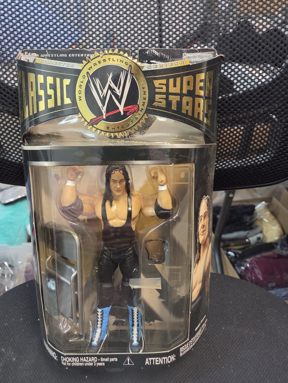 WWE Bret Hart Classic Superstars Action Figure Collectible